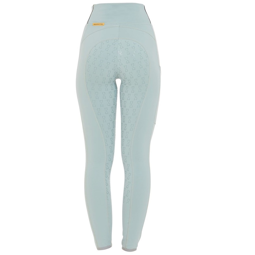 Equestro Dames Rijlegging Full Grip Grey Mist