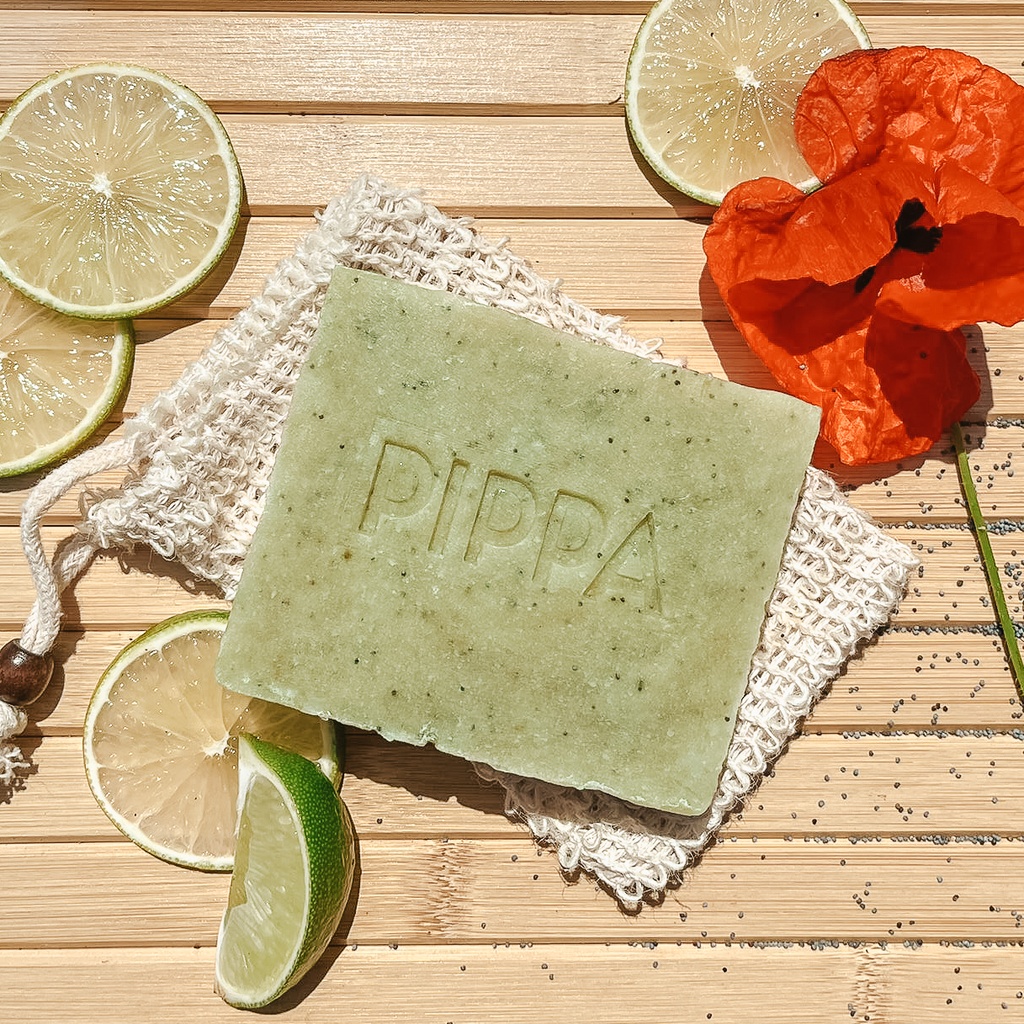 Pippa Shampoobar Poppy Seed & Lime