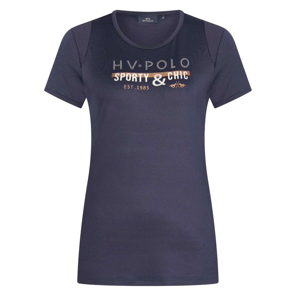 HV Polo Tech Shirt Ariel Blauw