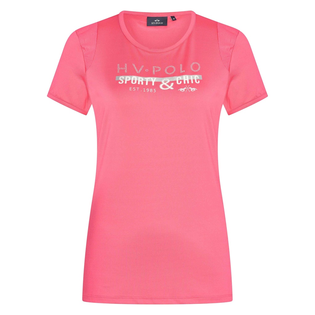 HV Polo Tech Shirt Ariel Power Pink
