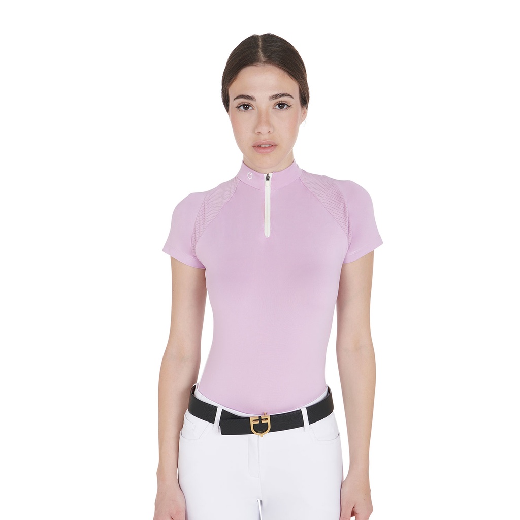 Equestro Trainingsshirt Roze/Lila