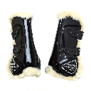 Lamicell Set Peesbeschermers en Strijklappen Wol Zwart (kopie)