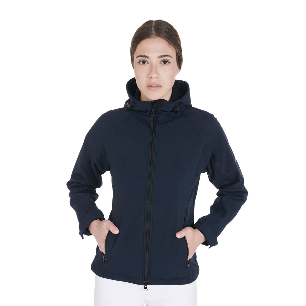 Equestro Softshell Blauw