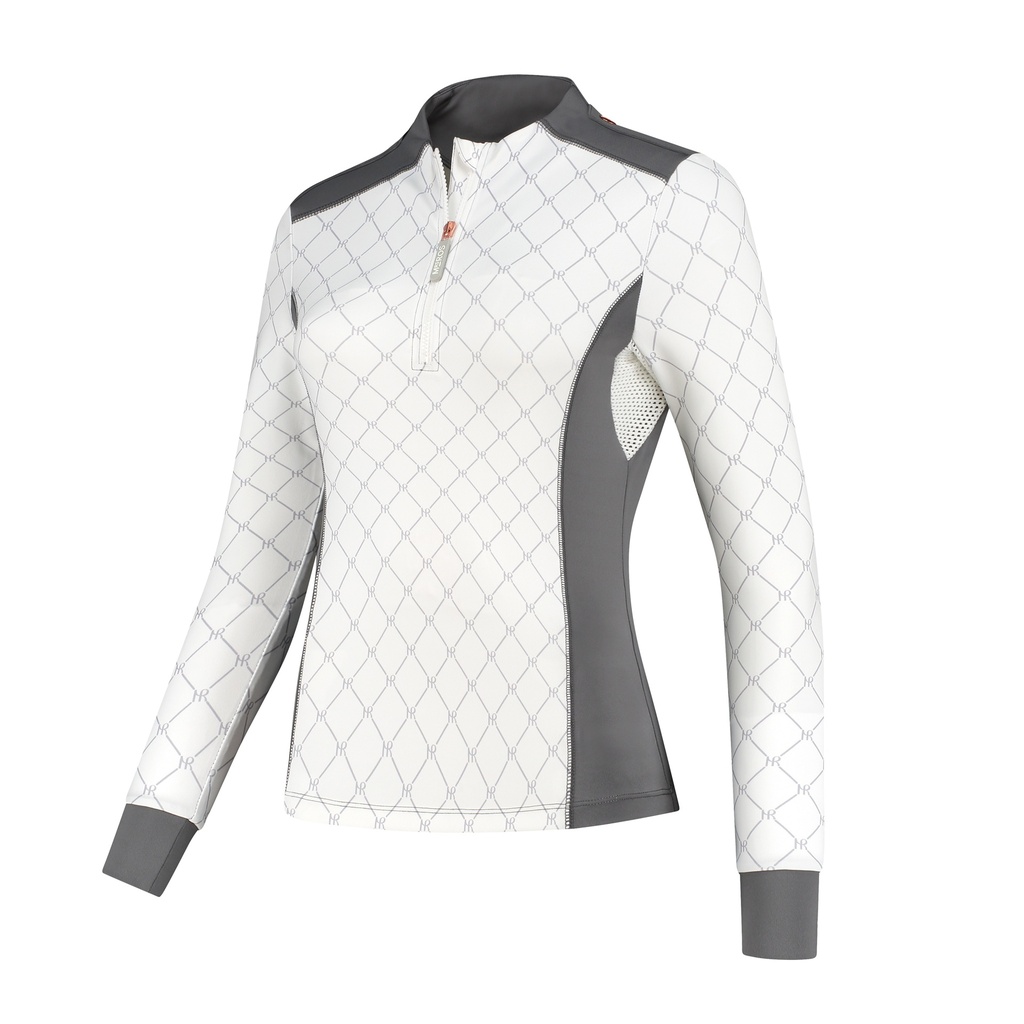 Mrs. Ros Trainingsshirt Lange Mouw Thunder Grey