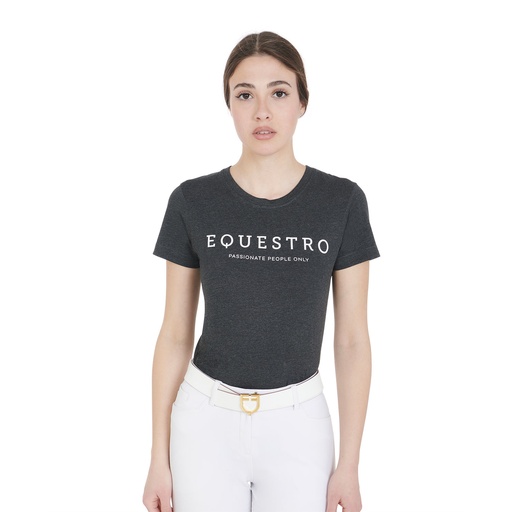 Equestro Shirt Logo Grijs